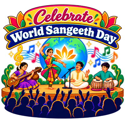 Celebrate World Sangeeth Day.